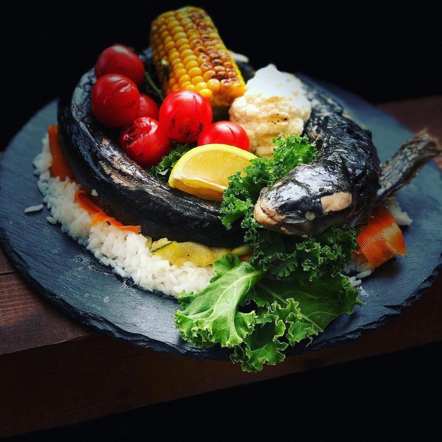 Restauracja I Noclegi Izba Rybacka W Krainie Wygaslych Wulkanow Podgorki 外观 照片